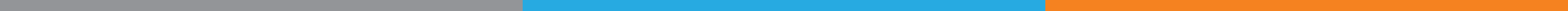 Ligne aux 3 couleurs du Groupe VSF (gris, bleu, orange)