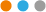 Points gris, bleu et orange pour VSF, Panther Pro et Glass & Boost