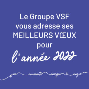 Visuel de bonne année du Groupe VSF