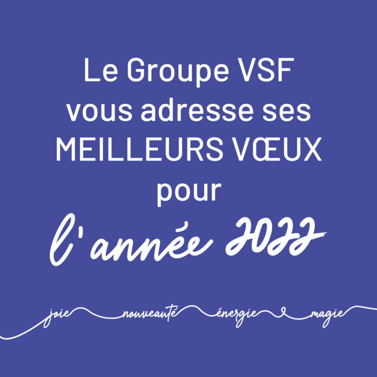 Visuel de bonne année du Groupe VSF