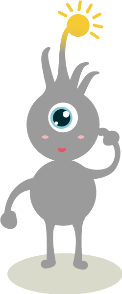 Mascotte RSE groupe VSF gris