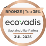 Badge Ecovadis Bronze Juillet 2025