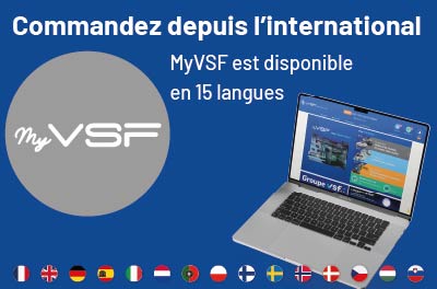 MyVSF disponible 15 langues
