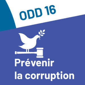 ODD16 - Prévenir la corruption