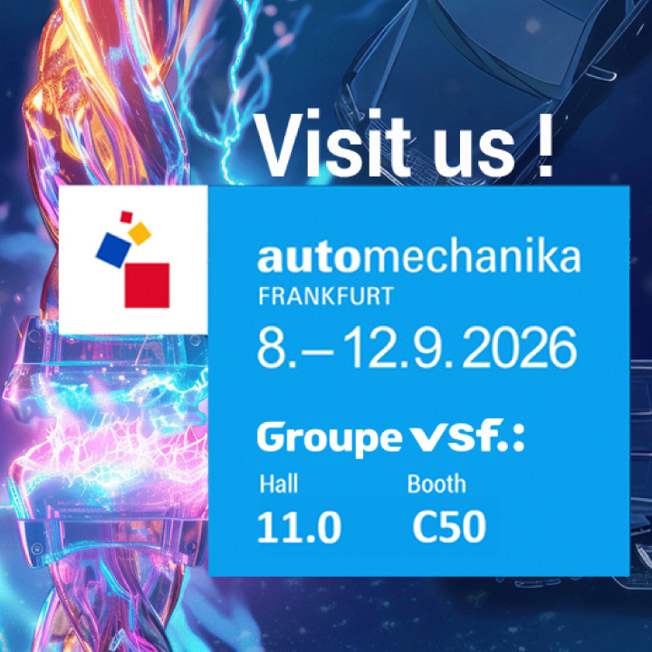 Visit us ! Automechanika 8 -12 9.2026 Hall 11.0 Booth C50