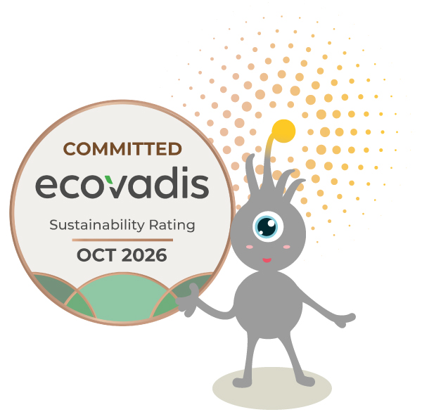 Mascotte RSE et Médaille EcoVadis Octobre 2026